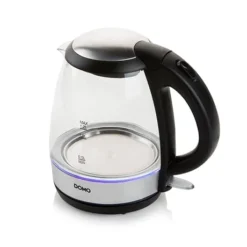 Domo Bouilloire En Verre Led Bleu 2200 W
