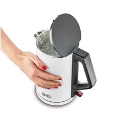 Bouilloire électrique Double Paroi 1,4 L 2000 W Blanche -Cuisine Boutique 702056 2 1 Bouilloire electrique double paroi 1 4 L 2000 W blanche Simeo