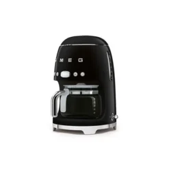 Smeg Machine à Café Filtre Noir 10 Tasses 1050 W DCF01BLEU