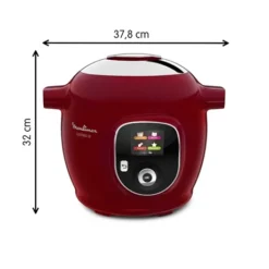 Moulinex Multicuiseur électrique Intelligent Cookéo 6 L 1600 W Rouge -Cuisine Boutique 711015 3 1 Multicuiseur electrique intelligent Cookeo 6 L 1600 W rouge Moulinex
