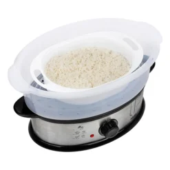 Tristar Cuiseur Vapeur électrique 3 Niveaux 1200 W VS-3914 -Cuisine Boutique 71577 3 1 Cuiseur vapeur electrique 3 niveaux 1200 W VS 3914 Tristar