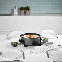 Tristar Faitout électrique 5 L Avec Couvercle 1 500 W PZ-9135 7 Tristar Faitout électrique 5 L Avec Couvercle 1 500 W PZ-9135 -Cuisine Boutique 718002 2 2 Faitout electrique 5 L avec couvercle 1 500 W PZ 9135 Tristar