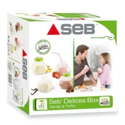 Délice Box Avec 6 Bouteilles Pour Yaourts à Boire XF102000 -Cuisine Boutique 71945 2 7 Delice box avec 6 bouteilles pour yaourts a boire XF102000 Seb