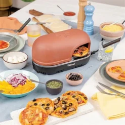 Tristar Four à Pizza électrique 2 Personnes Pizza Festa Connect 530 W Marron -Cuisine Boutique 740070 3 2 Four a pizza electrique 2 personnes Pizza Festa Connect 530 W marron Tristar