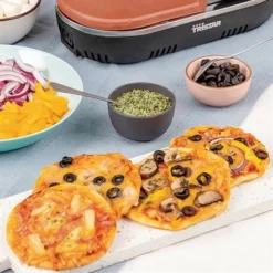 Tristar Four à Pizza électrique 2 Personnes Pizza Festa Connect 530 W Marron -Cuisine Boutique 740070 4 2 Four a pizza electrique 2 personnes Pizza Festa Connect 530 W marron Tristar