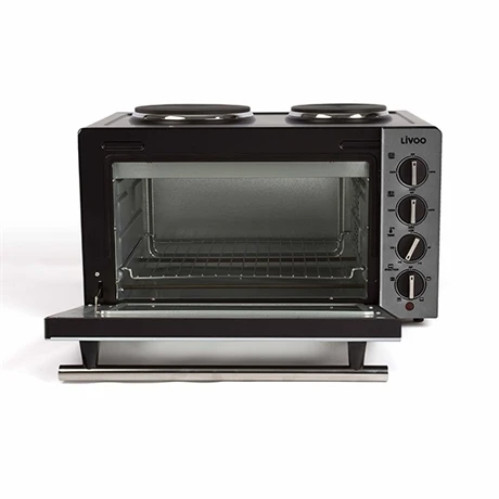 LIVOO Mini Four Avec Plaques électriques 30 L 3300 W DOC211 2 LIVOO Mini Four Avec Plaques électriques 30 L 3300 W DOC211 – Image 2