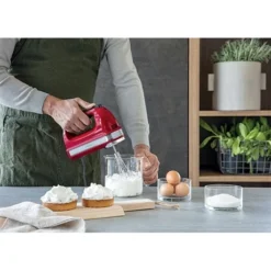 KitchenAid Batteur à Main 9 Vitesses Empire 85 W 5KHM9212EER Rouge -Cuisine Boutique 760096 2 3 Batteur a main 9 vitesses empire 85 W 5KHM9212EER rouge Kitchenaid
