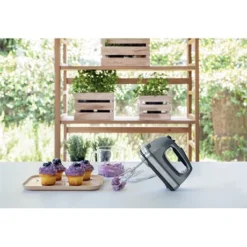 KitchenAid Batteur à Main 9 Vitesses 85 W 5KHM9212ECU Gris Argent -Cuisine Boutique 760099 2 2 Batteur a main 9 vitesses 85 W 5KHM9212ECU gris argent Kitchenaid