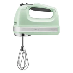 KitchenAid Batteur à Main électrique 9 Vitesses 85 W Vert Pistache 5KHM9212EPT -Cuisine Boutique 760353 3 1 Batteur a main electrique 9 vitesses 85 W vert pistache 5KHM9212EPT Kitchenaid