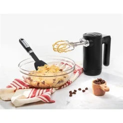 KitchenAid Batteur à Main électrique Sans Fil 7 Vitesses Noir Réglisse 5KHMB732EBM -Cuisine Boutique 760357 2 1 Batteur a main electrique sans fil 7 vitesses noir reglisse 5KHMB732EBM Kitchenaid
