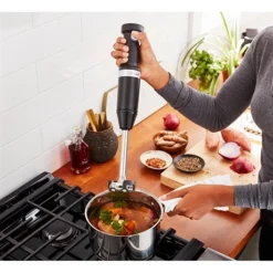 KitchenAid Mixeur Plongeant Sans Fil Noir 5KHBBV53EBM -Cuisine Boutique 761121 3 1 Mixeur plongeant sans fil noir 5KHBBV53EBM Kitchenaid