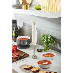 KitchenAid Mixeur Plongeant Sans Fil Crème 5KHBBV53EAC -Cuisine Boutique 761122 4 1 Mixeur plongeant sans fil creme 5KHBBV53EAC Kitchenaid