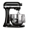 KitchenAid Robot Pâtissier Multifonction Avec Crémaillère Artisan Noir Onyx 500 W 5KSM7580XEOB