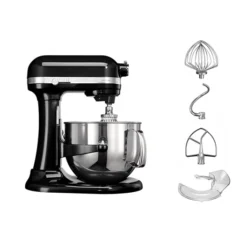 KitchenAid Robot Pâtissier Multifonction Avec Crémaillère Artisan Noir Onyx 500 W 5KSM7580XEOB -Cuisine Boutique 76122 2 8 Robot patissier multifonction avec cremaillere Artisan noir onyx 500 W 5KSM7580XEOB Kitchenaid