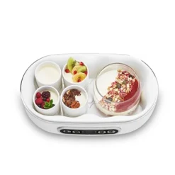 Yaourtière Automatique 4 Programmes 20 W Blanc Et Noir 7 Yaourtière Automatique 4 Programmes 20 W Blanc Et Noir -Cuisine Boutique 780296 2 1 Yaourtiere automatique 4 programmes 20 W blanc et noir Simeo